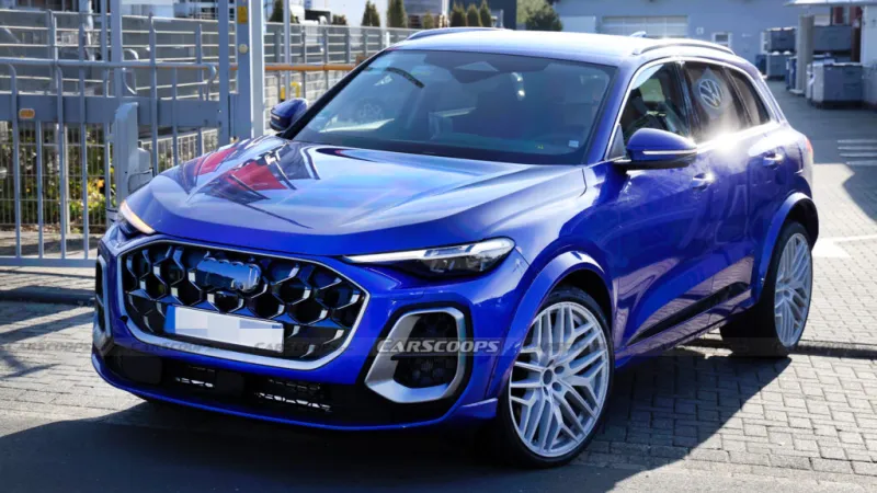 Ауди наносит RS-логотип там, где ранее отсутствовал