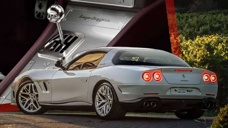 Ferrari V12 с ручной коробкой в Veloce12 Aperta