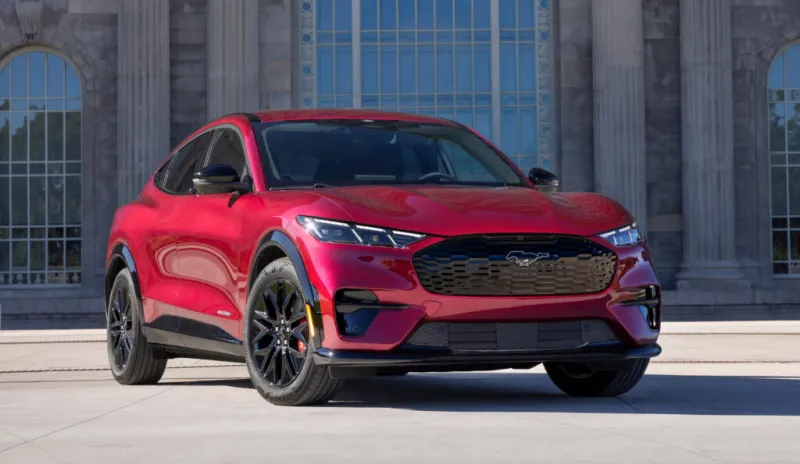 Декоративная отделка окна Ford Mustang Mach-E