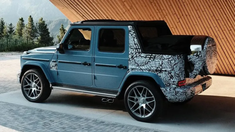 Mercedes-AMG G‑Class Cabrio — кабриолет, который не открывается полностью