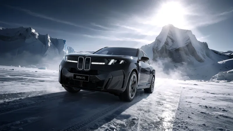 Роскошный салон длиннобазного BMW iX5 с задним кинотеатром высокой четкости