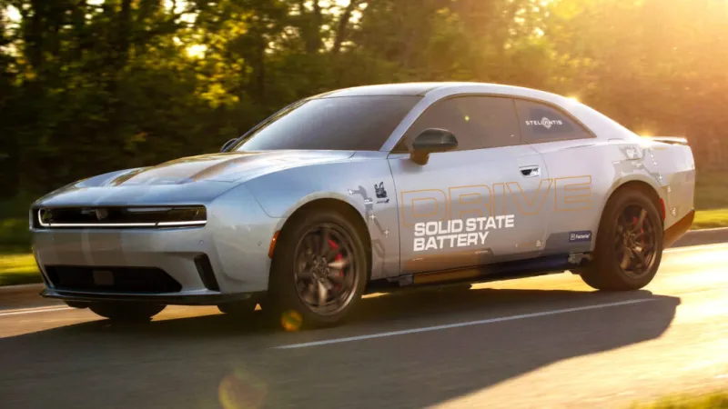 Прототип Dodge Charger Daytona с инновационным аккумулятором